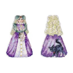 Набор для вышивания крестиком "Мачеха" 16x10 см SR-1115