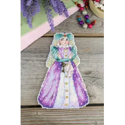 Kreuzstich-Set "Stiefmutter" 16x10 cm SR-1115