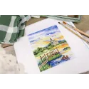Cross stitch kit "Harmony of the morning" 20x16 cm SNV-916