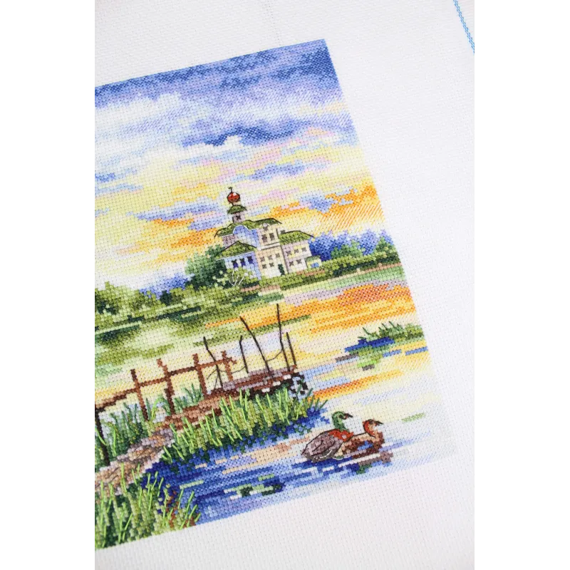 Cross stitch kit "Harmony of the morning" 20x16 cm SNV-916