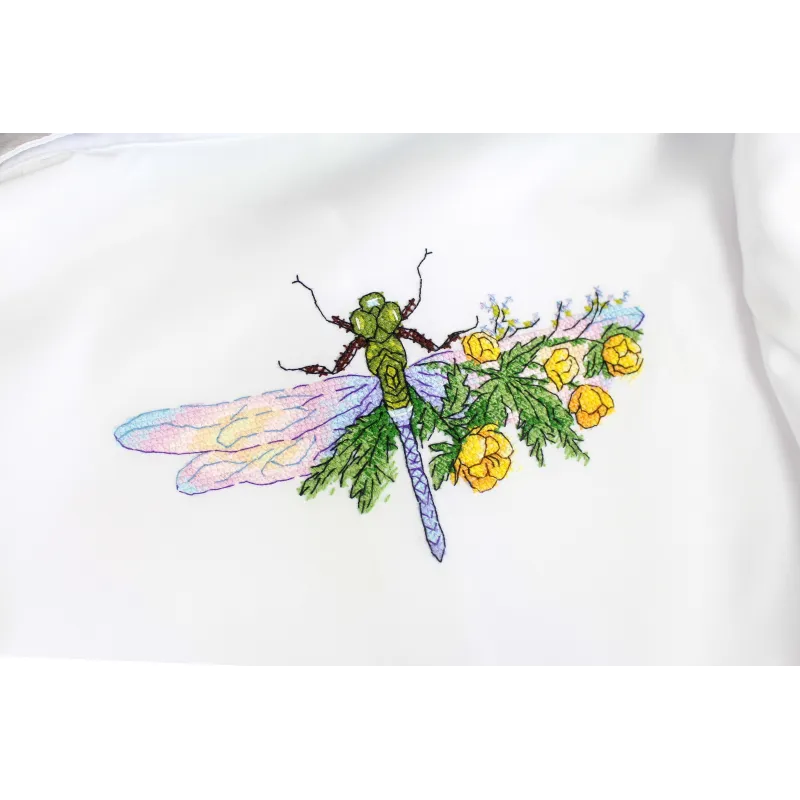 Cross stitch kit "Flower dragonfly" 9x17 cm SV-1034