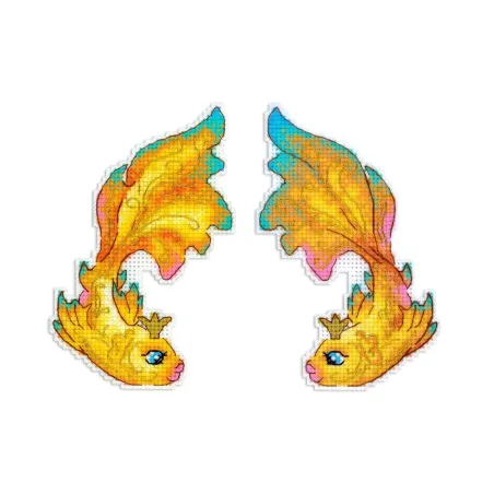 Набор для вышивания крестиком "Make a wish" 12x8 см SR-898