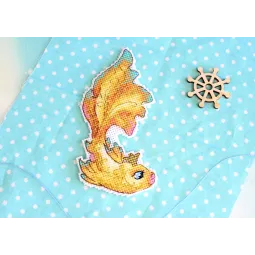 Kryželiu siuvinėjimo rinkinys "Make a wish" 12x8 cm SR-898