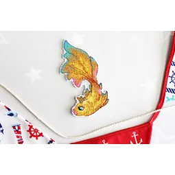 Cross stitch kit "Make a wish" 12x8 cm SR-898