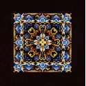 Cross stitch kit "Persian Motifs. Pattern 4" 11x11 cm SNV-974