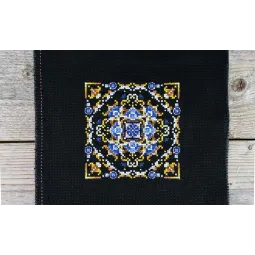 Cross stitch kit "Persian Motifs. Pattern 2" 11x11 cm SNV-968