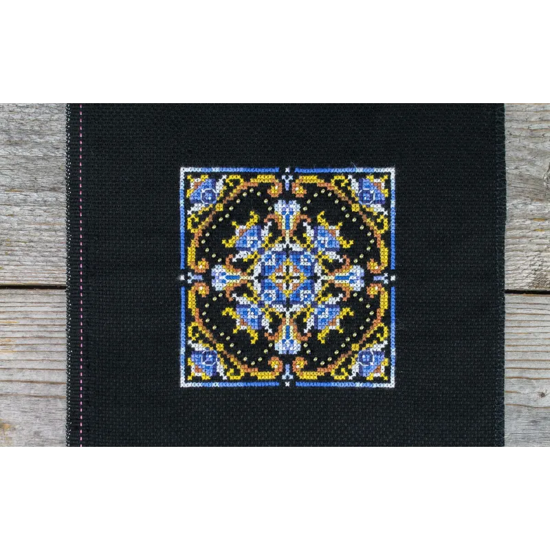 Cross stitch kit "Persian Motifs. Pattern 1" 11x11 cm SNV-967