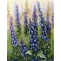 Cross Stitch Kit "Необычный Foxglove" 27x20 см SNV-909