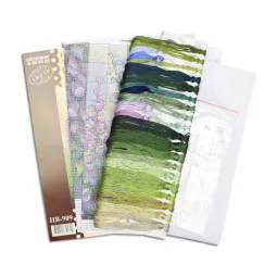 Kreuzstich-Set "Ungewöhnlicher Fingerhut" 27x20 cm SNV-909