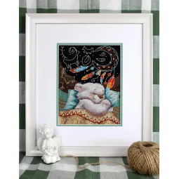Cross stitch kit "Sweet dreams" 20x15 cm SNV-893