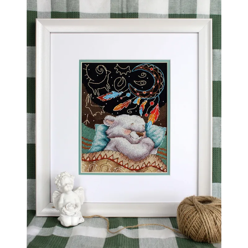 Cross stitch kit "Sweet dreams" 20x15 cm SNV-893