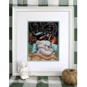 Cross stitch kit "Sweet dreams" 20x15 cm SNV-893