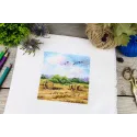 Cross stitch kit "Rural expanses" 11x11 cm SM-994