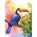 (Discontinued) Diamond Painting with subframe Toucan 30x40 cm VA843