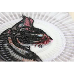 Главный набор для вышивания бисером Bast ночью (Deco Scenes) 31x47 cm AAB-695