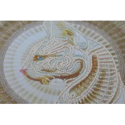 Haupt-Bead-Stickerei-Set Bast (Deco Scenes) 31x47 cm AAB-519