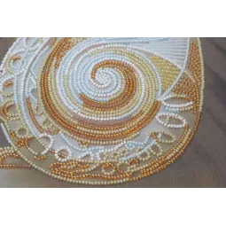 Haupt-Bead-Stickerei-Set Bast (Deco Scenes) 31x47 cm AAB-519