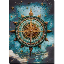 Kit de broderie de perles principal Trouvez votre chemin (Scènes Déco) AAB-932