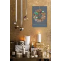 Kit de broderie de perles principal Couronne du Nouvel An (Conte d'hiver) AAB-828