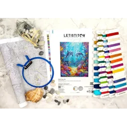 Вышивка крестом Sea Life 26x32cm SLETIL9911