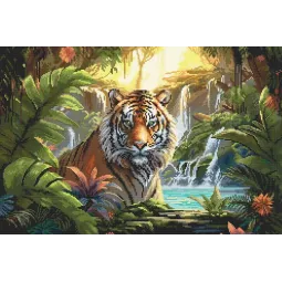 Набор для вышивания крестом Waterfall Rest 40x27cm SLETIL9900