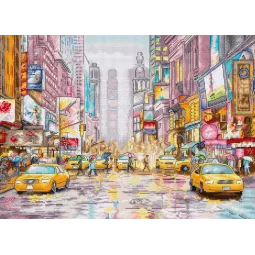 Cross stitch kit New York times square 38x27cm SLETIL8222
