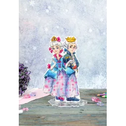 Cross stitch kit "Prince and Princess" SR-1148