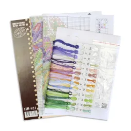 Набор для вышивания крестиком "Яркие крокусы" SNV-821