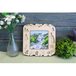 Cross stitch kit "Waterfall in the mountains" SM-998