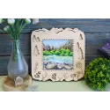 Cross Stitch Kit "Mountain Lake" SM-996