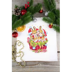 Kreuzstich-Set "Lasst uns zusammen feiern" SM-782