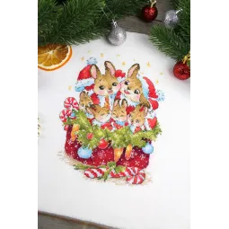 Kreuzstich-Set "Lasst uns zusammen feiern" SM-782