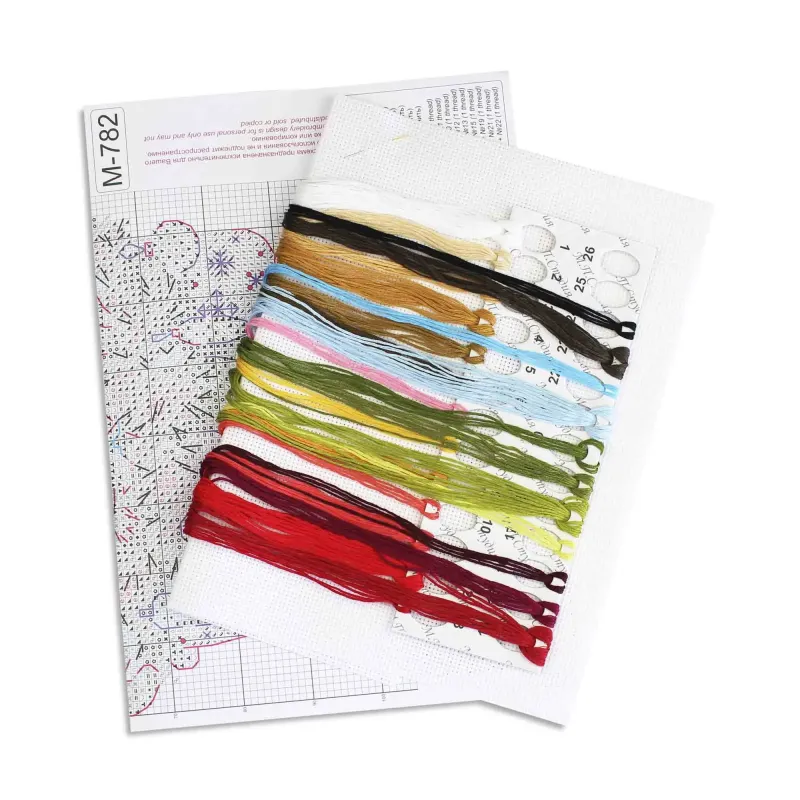 Kit de point de croix "Fêtons ça ensemble" SM-782
