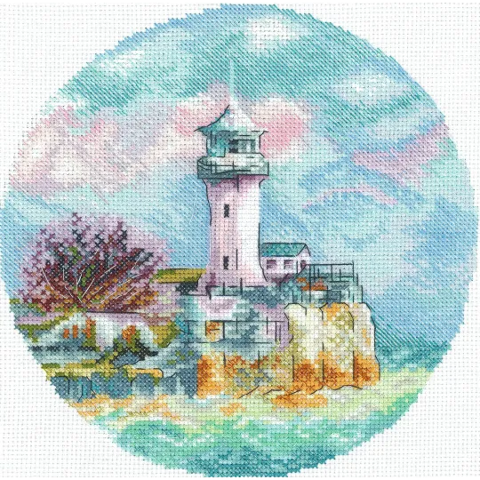 Cross Stitch Kit "на краю моря" SANN-36