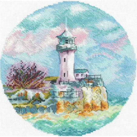 Cross stitch kit "At the edge of the sea" SANN-36