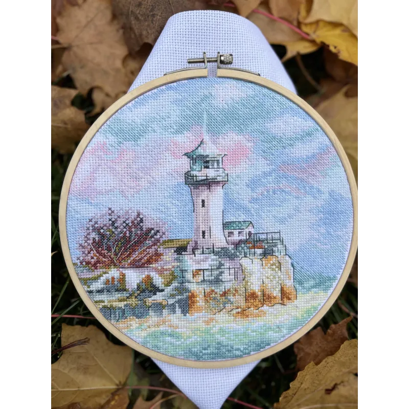 Cross stitch kit "At the edge of the sea" SANN-36