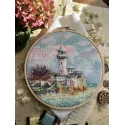 Cross stitch kit "At the edge of the sea" SANN-36