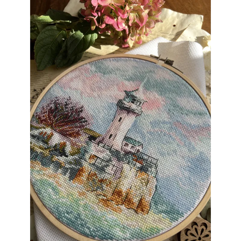 Cross Stitch Kit "на краю моря" SANN-36