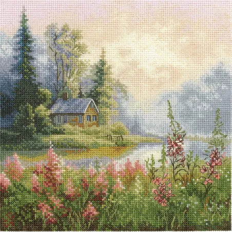 Cross Stitch Kit "at Dawn" SANN-35