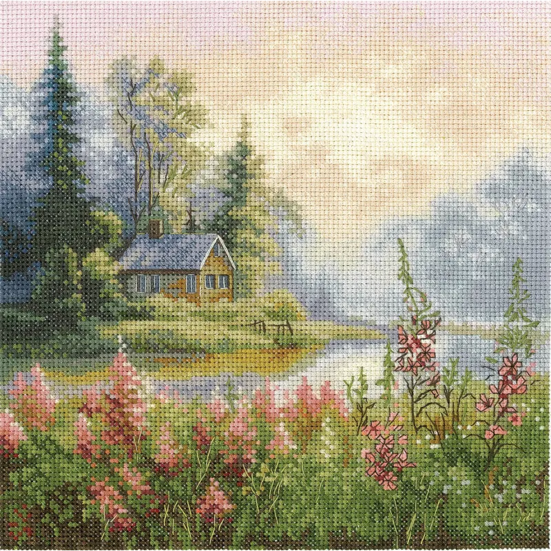 Cross Stitch Kit "на рассвете" SANN-35