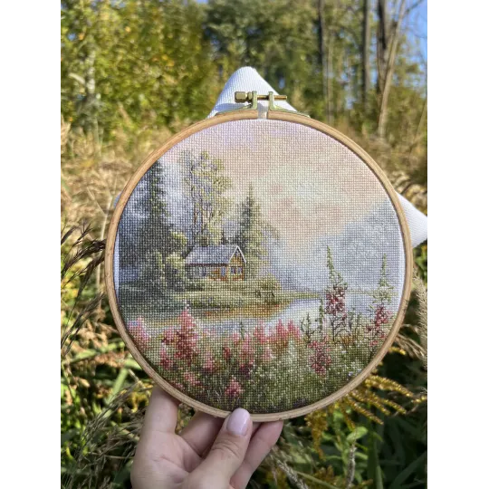 Cross Stitch Kit "на рассвете" SANN-35