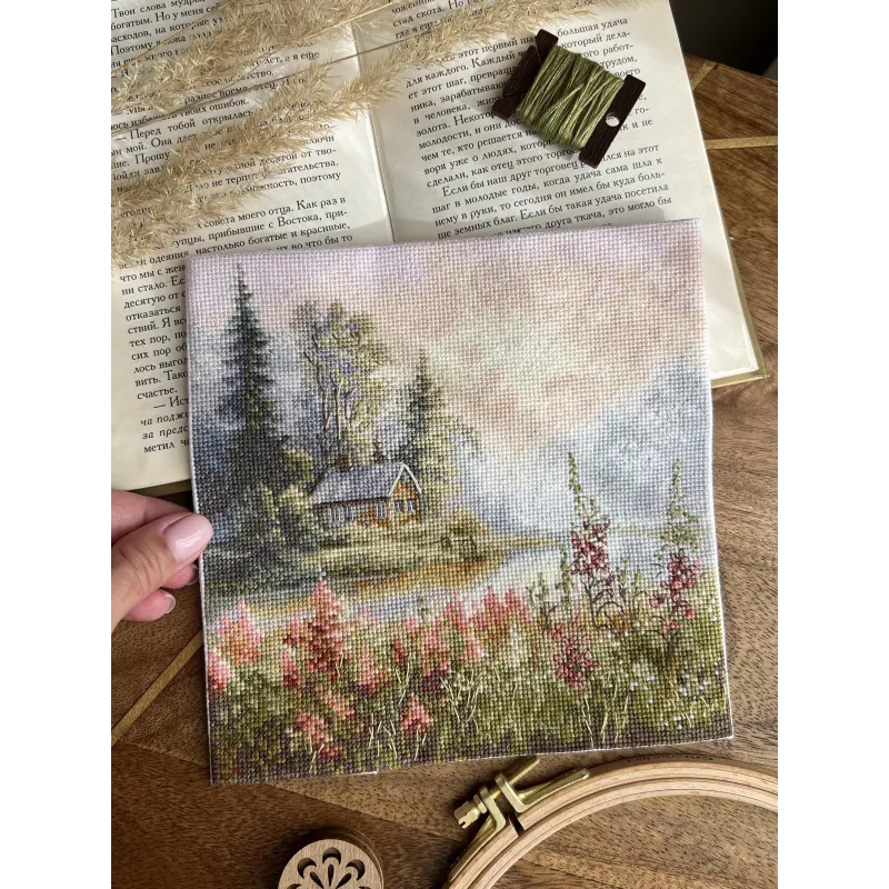 Cross Stitch Kit "at Dawn" SANN-35