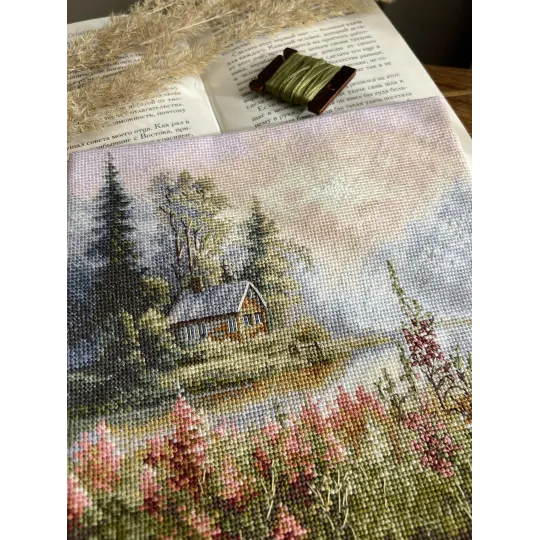 Cross Stitch Kit "на рассвете" SANN-35