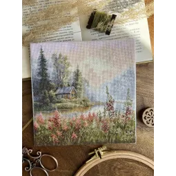 Cross stitch kit "At dawn" SANN-35