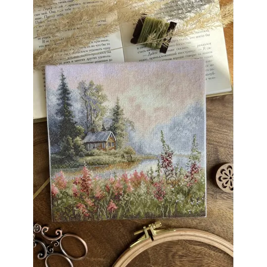 Cross Stitch Kit "at Dawn" SANN-35