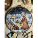 Cross Stitch Kit Рождественский ангел SANA-08