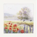 Cross stitch kit "Summer Watercolors. Swifts" S3-37