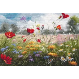 Kreuzstich-Set "Mit Liebe über den Sommer" S1632