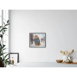 Kreuzstich-Set PANNA "Märzkatze" PJ-7500