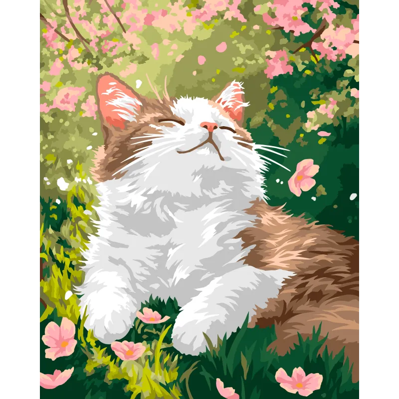 Набор для рисования по номерам "Удовольствие" 40x50 см W086 1225